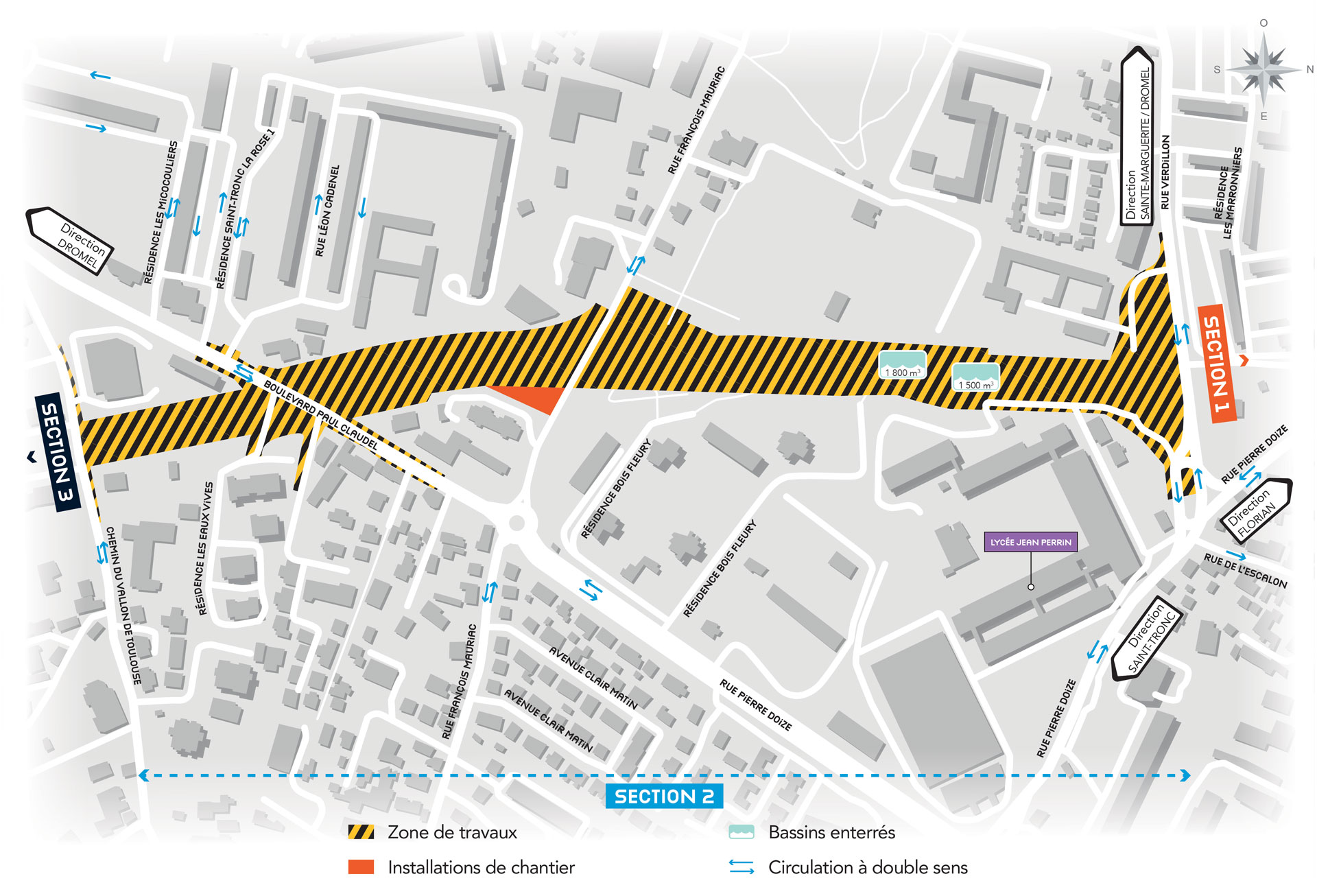 Le chantier dans votre quartier